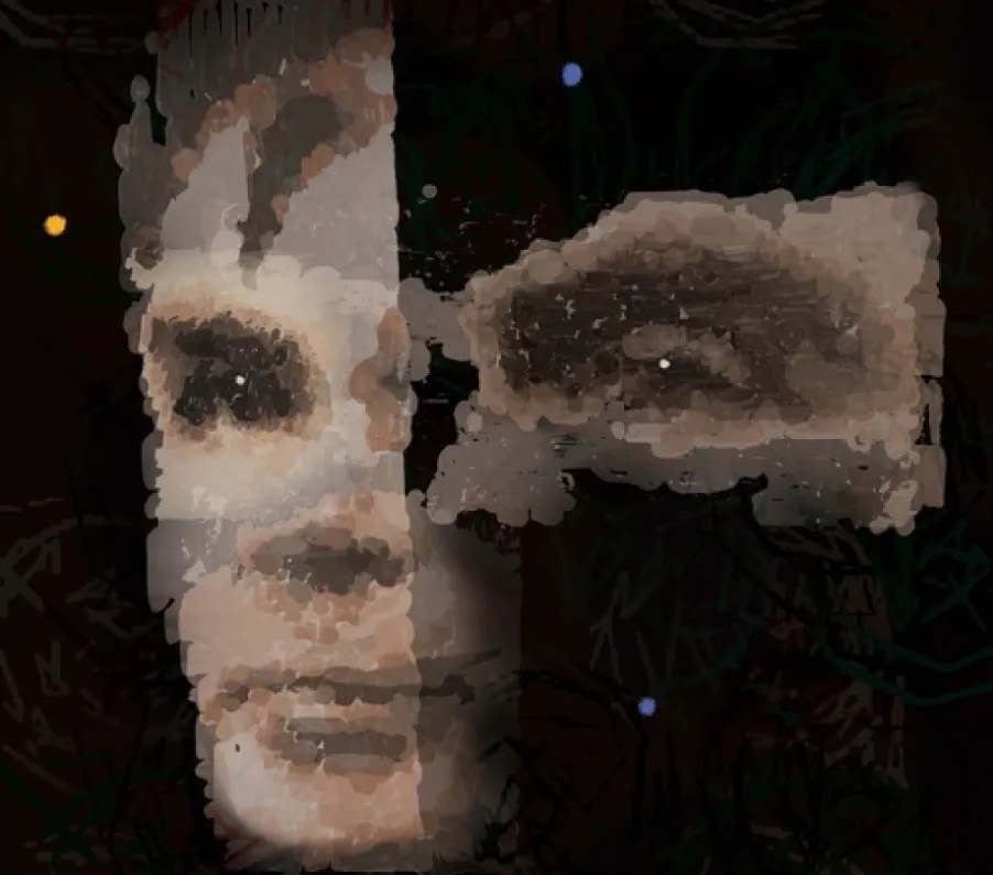 Un tablou creat de un robot,  prezentat în premieră la licitația Sotheby's