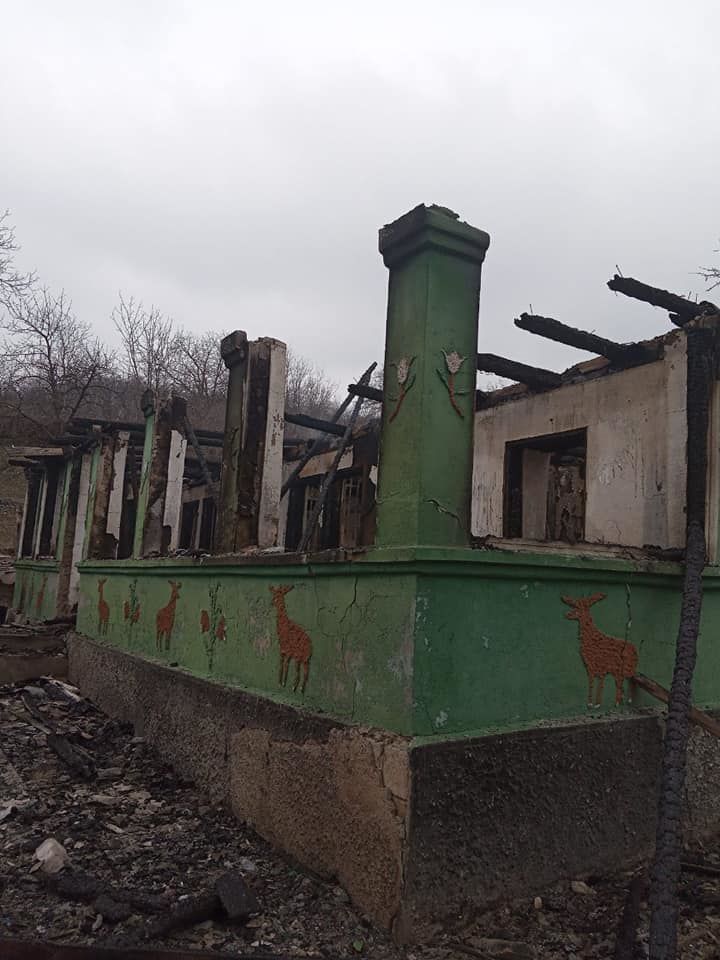 В Страшенском районе семья с 5 детьми оказалась на улице после пожара