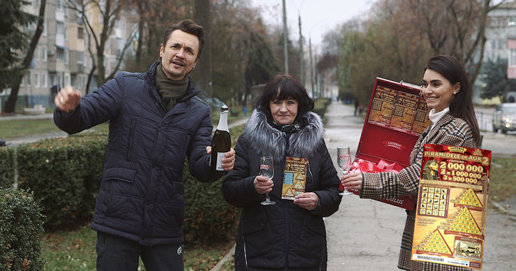 Лотерея: Пенсионерка выиграла полмиллиона леев в билете «Золотые пирамиды 2»