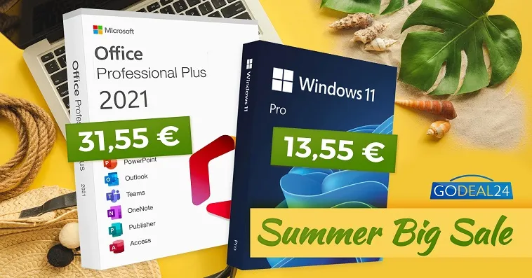 Всего от 26€ за Microsoft Office 2021 — не упустите суперскидку от Godeal24!