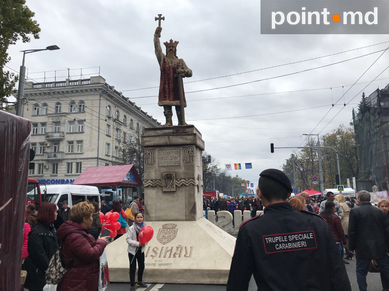 Hramul oraşului Chișinău. Atmosfera din centrul Capitalei