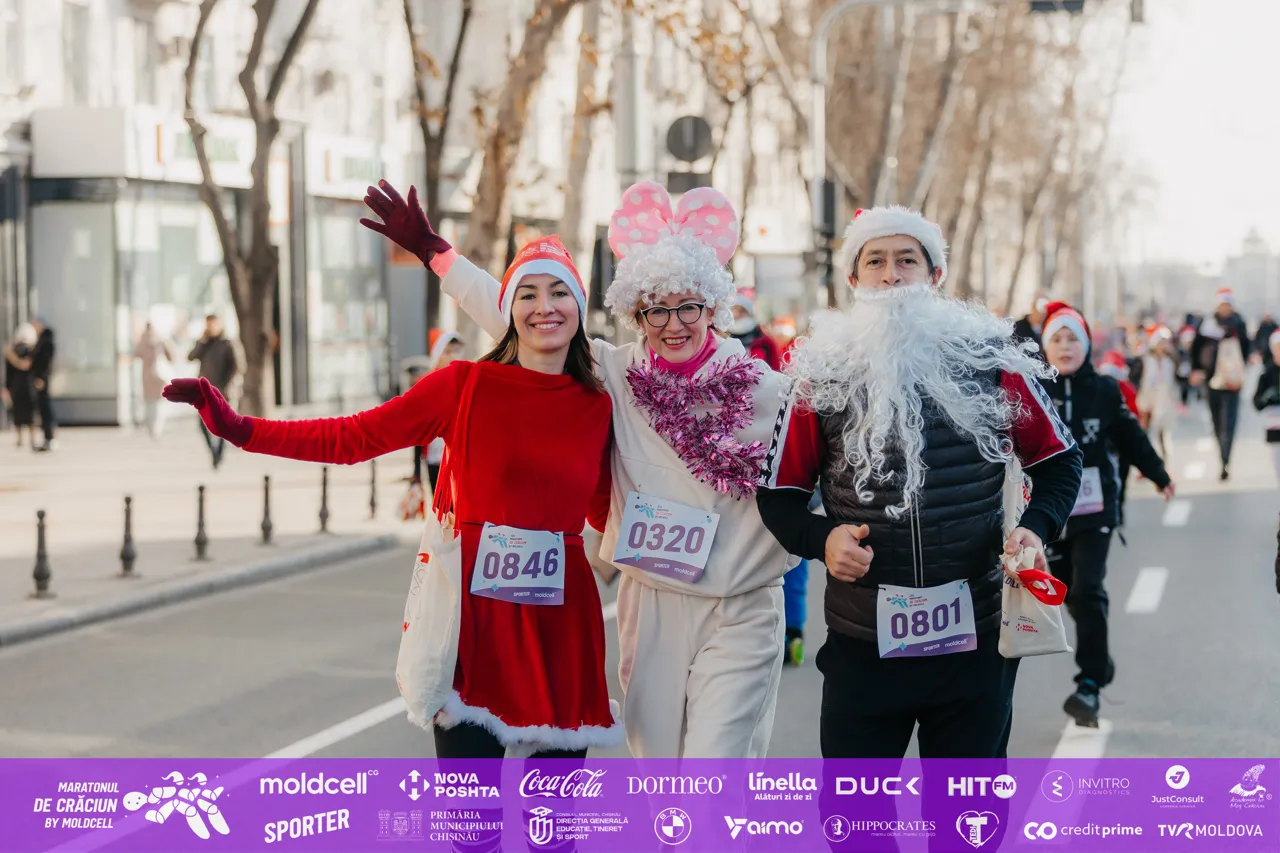 Maratonul de Craciun by Moldcell: День, полный волшебства