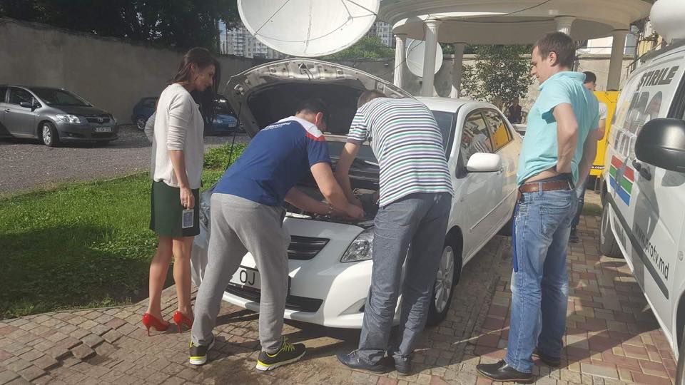 Mașina Angelei Gonța s-a stricat din nou