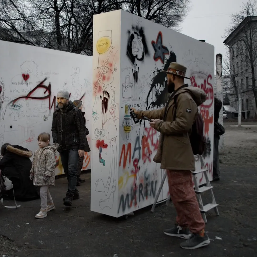 La Chișinău a apărut un perete de artă