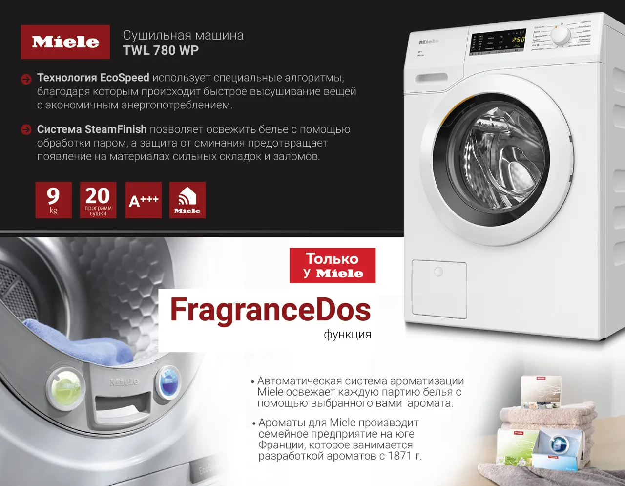 Premium Store: Once a Miele, Always a Miele - домашняя прачечная Miele