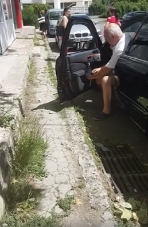 Сбить пешехода ради парковочного места попытался столичный водитель