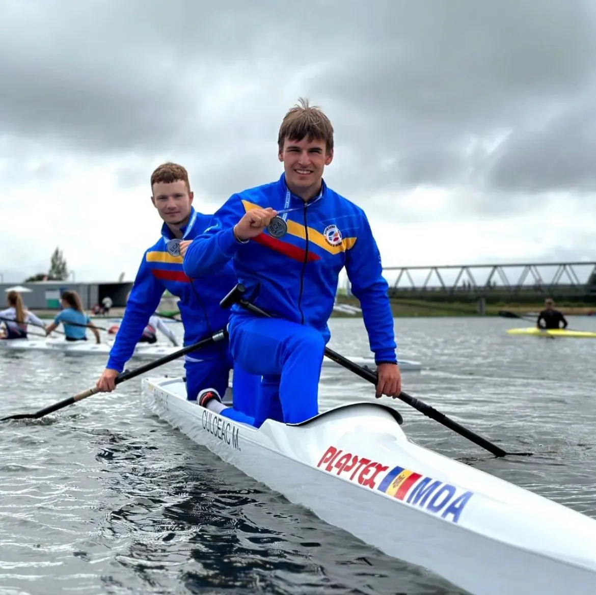 Каноисты из Молдовы завоевали серебро на чемпионате Европы среди молодежи