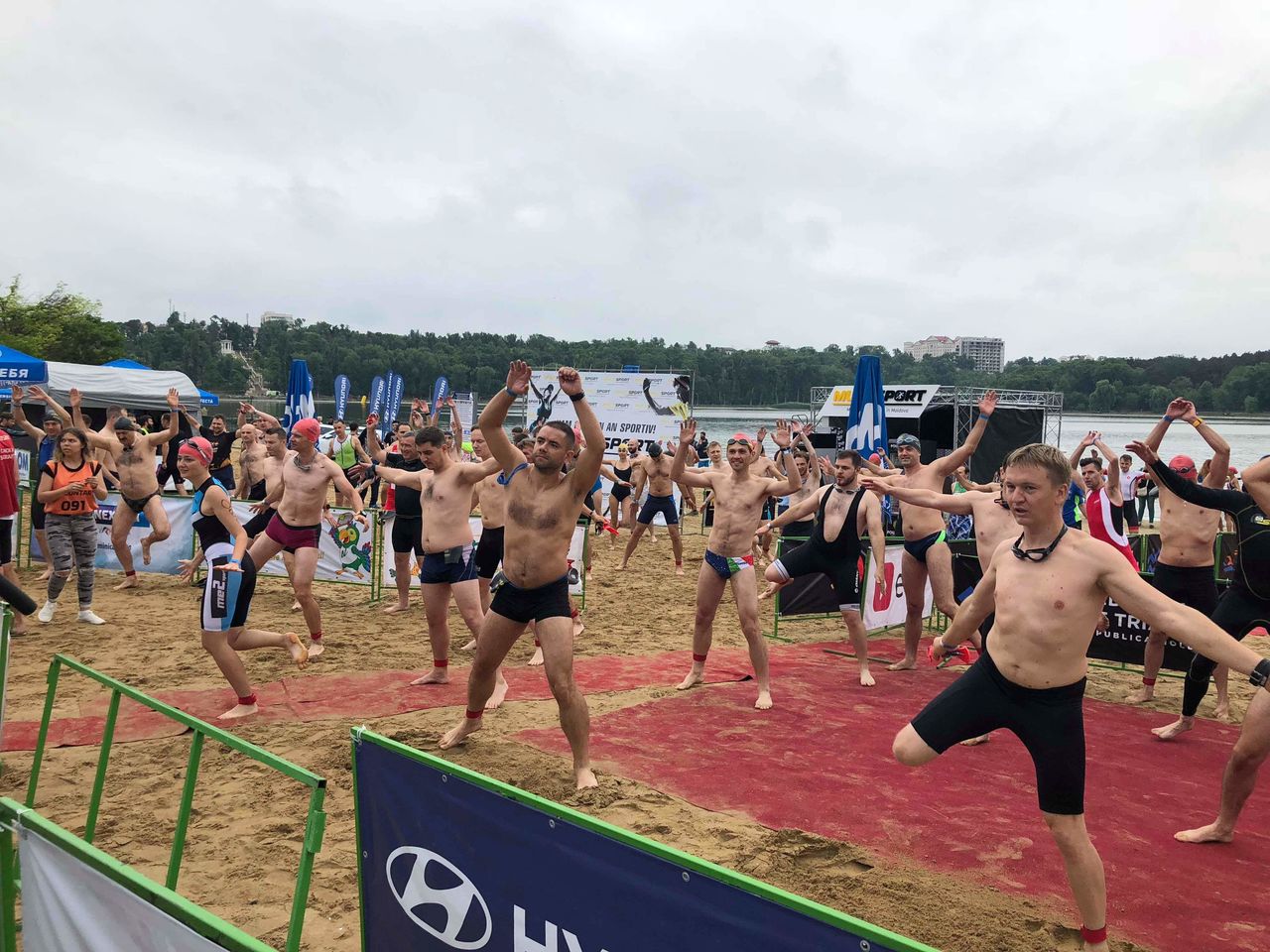 В столице прошел второй чемпионат Молдовы по триатлону