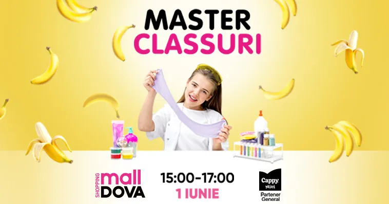 Bananamania la Shopping MallDova: 1 iunie pentru toată familia