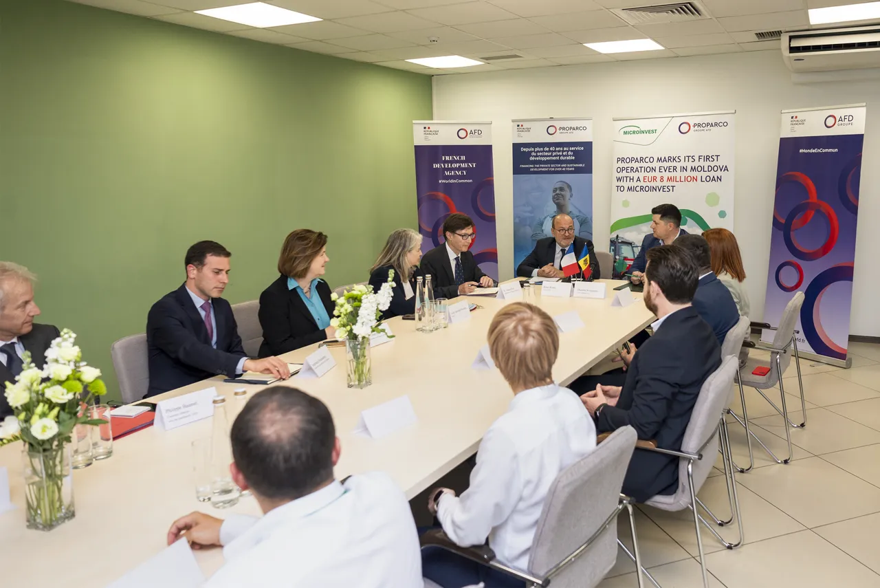 Microinvest заключает первое партнерство с Proparco в Молдове, получая кредит в 8 млн евро