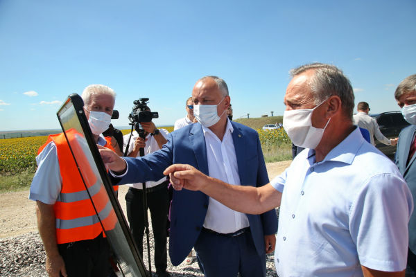 Президент потребовал усилить контроль над качеством строительства дороги Конгаз-Баурчи