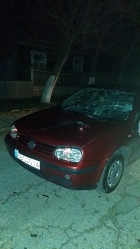 Accident in satul Balasesti, raionul Cantemir. Un cal a iesit in fata unei masini