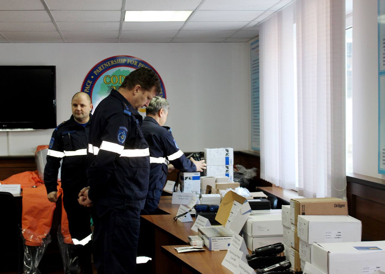 Donație de echipament pentru Inspectoratul General pentru Situații de Urgență
