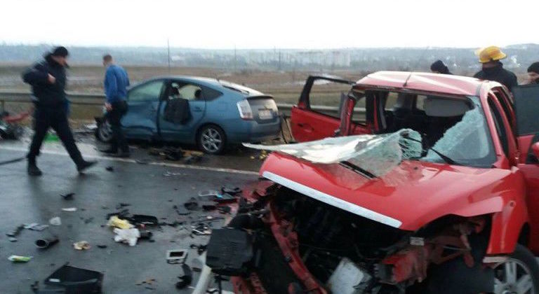 В аварии под Оргеевом погибли два человека