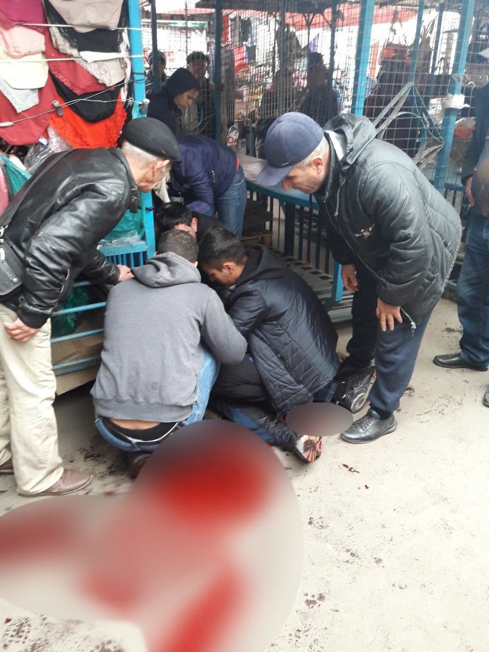 По делу о поножовщине на Центральном рынке задержаны два азербайджанца