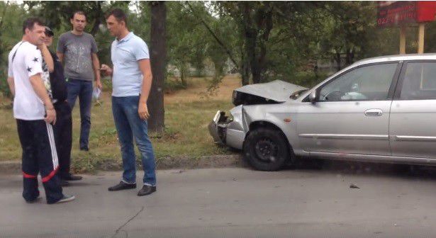 На улице Албишоара за день произошли сразу четыре аварии