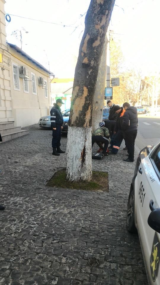 В центре Кишинева полиция демонтировала незаконные установки anti-parking