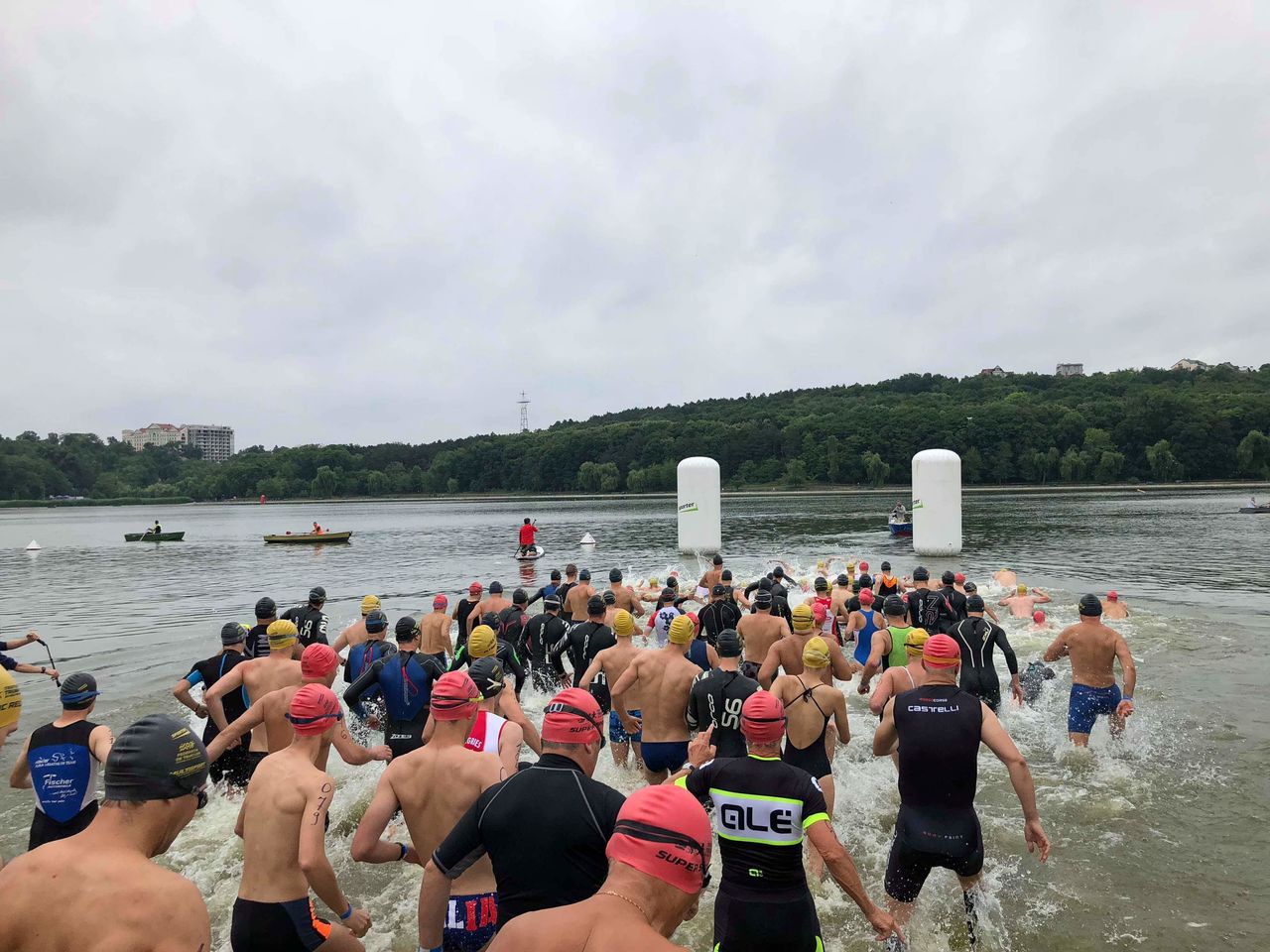В столице прошел второй чемпионат Молдовы по триатлону