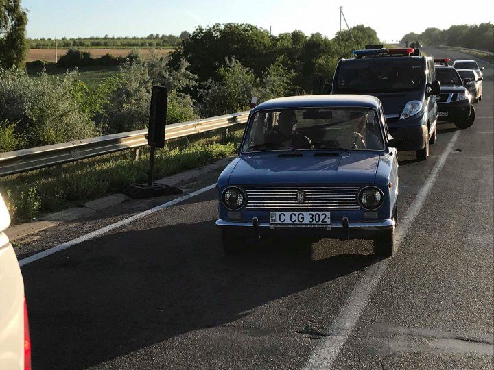 ДТП на мосту вблизи Суручен парализовало движение транспорта
