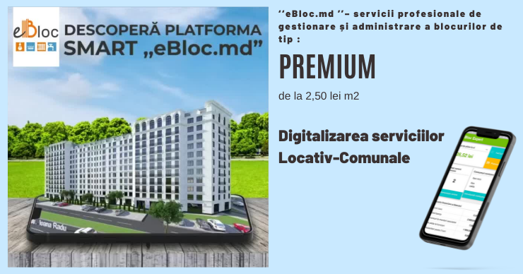 Ebloc.md: Обслуживание и администрирование премиум-класса для домов