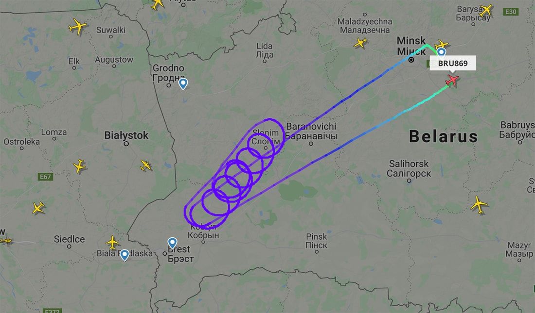 Летевший в Барселону самолет "Белавиа" вернулся в Минск