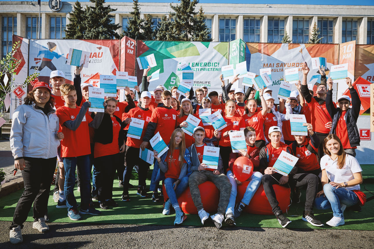 Успехи любителей спорта на Кишиневском Международном Марафоне: от Fun Run до 42 км ®