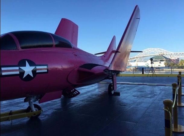 В США показали розовый истребитель