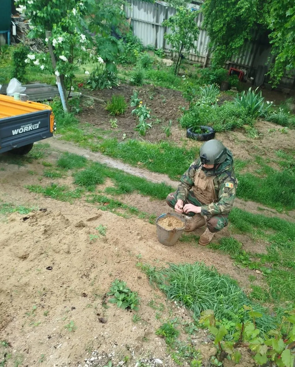 В Штефан-Водэ возле автовокзала нашли склад снарядов времен Второй мировой войны