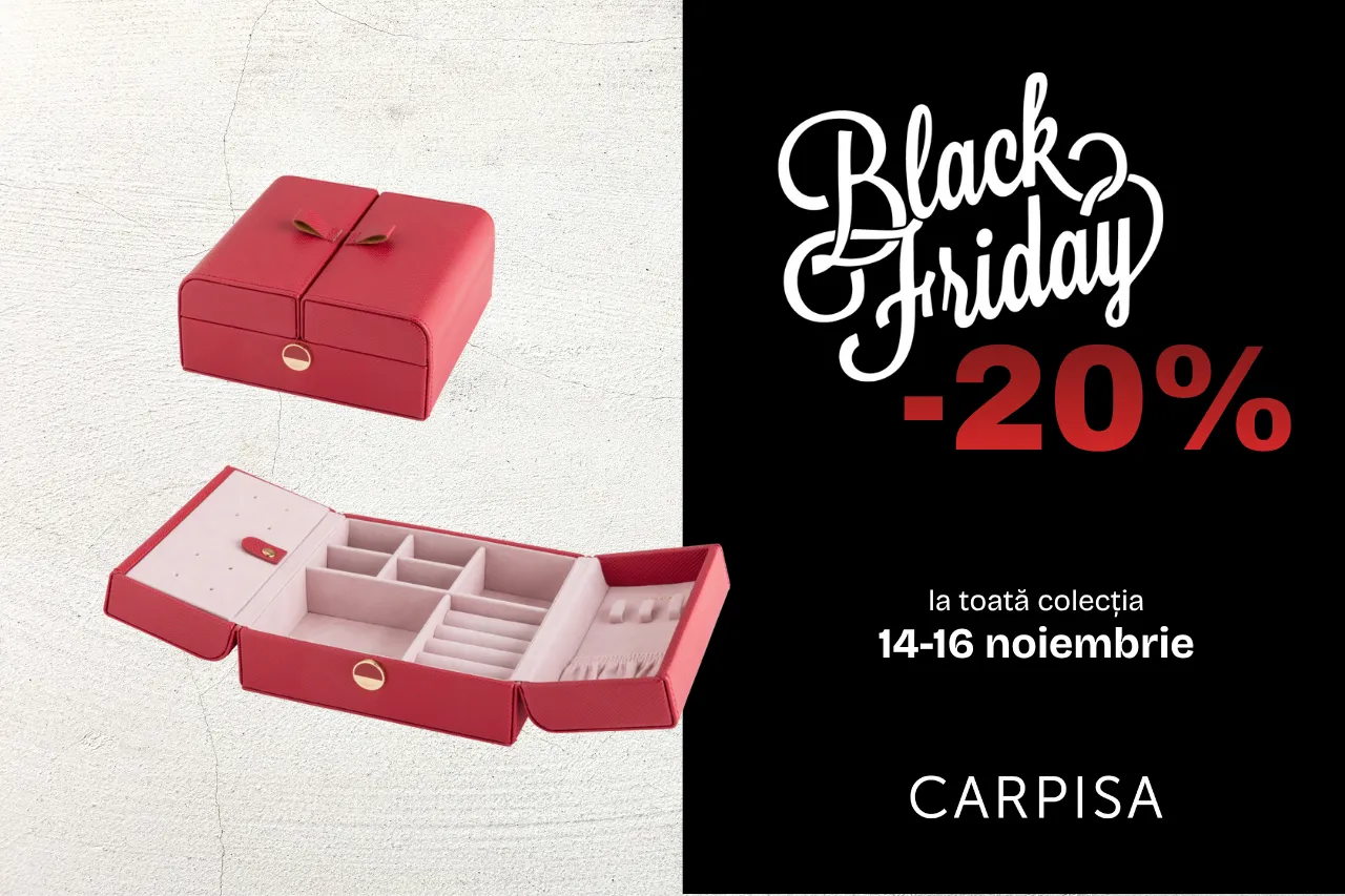 Black Friday в Caprisa - чемоданы и сумки со скидкой 20%, только 14-16 ноября