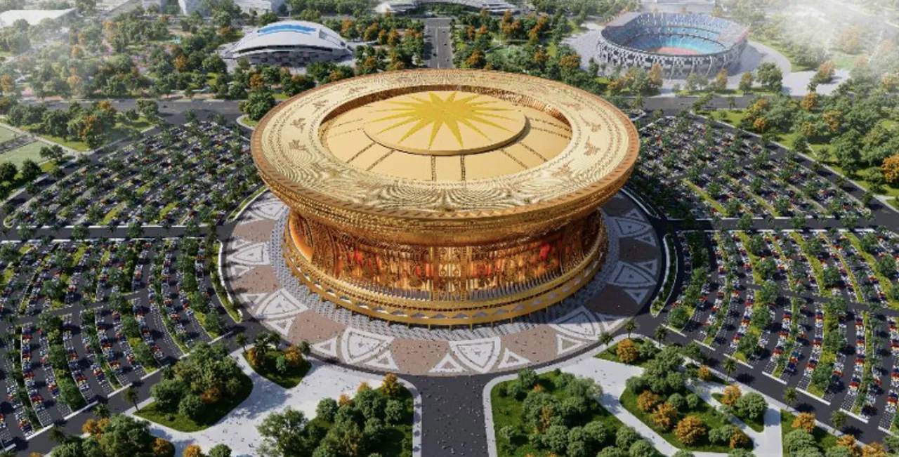 Стартовало строительство самого большого футбольного стадиона в мире