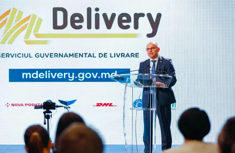 В Кишиневе запущена Государственная служба доставки MDelivery