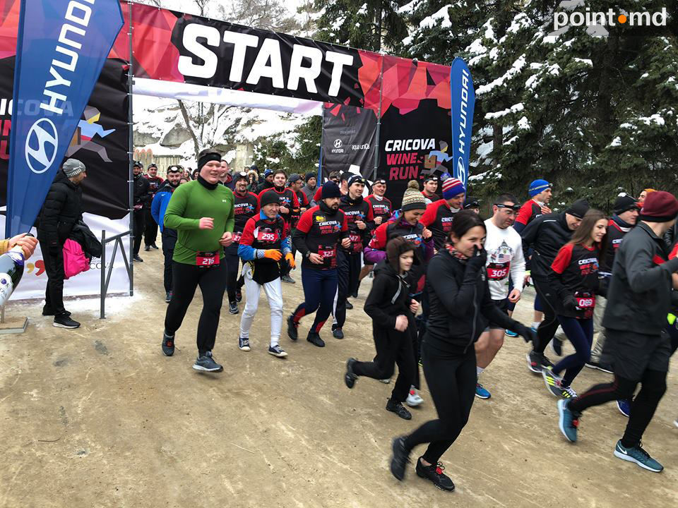 Wine Run: 300 de alergători au cucerit beciurile de la Cricova. Lista câștigătorilor