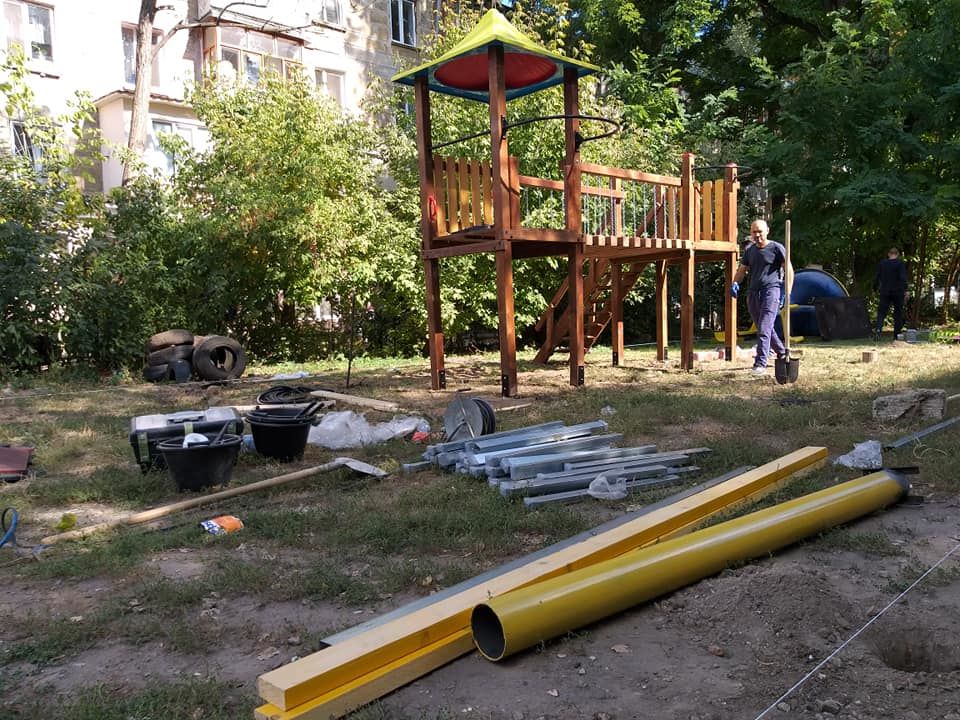 На Ботанике появится ещё одна детская площадка
