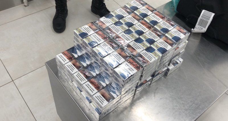Гражданин Румынии попался на контрабанде сигарет