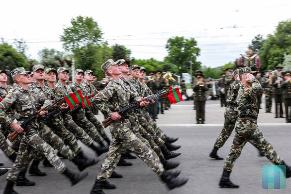 В Приднестровье прошла репетиция парада к 9 Мая