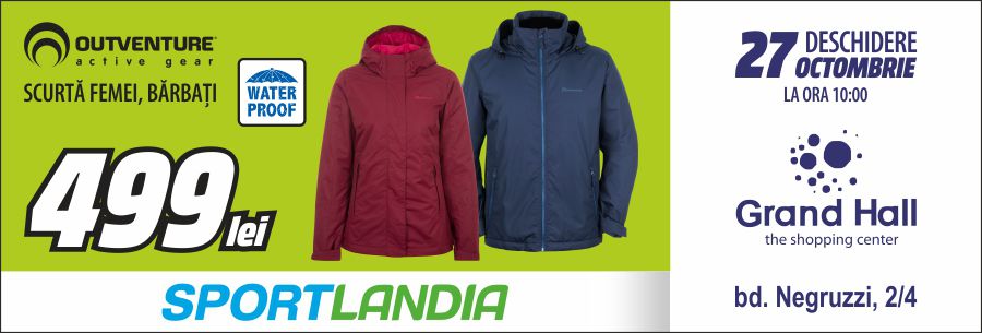 Sportlandia: Грандиозное открытие самого большого спортивного магазина в Молдове ®