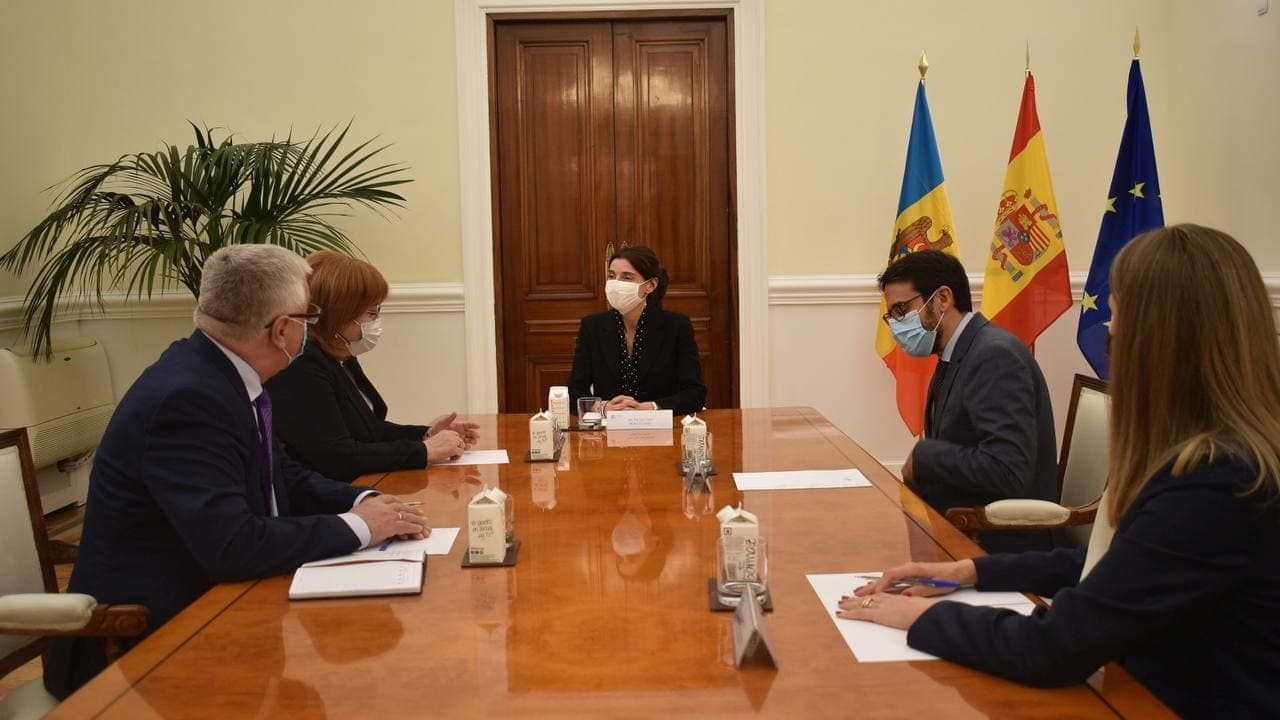 Председатель Конституционного суда Молдовы посетила Министерство юстиции Испании