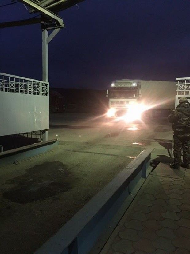 На КПП Скулень задержали фуру с контрабандным металлом