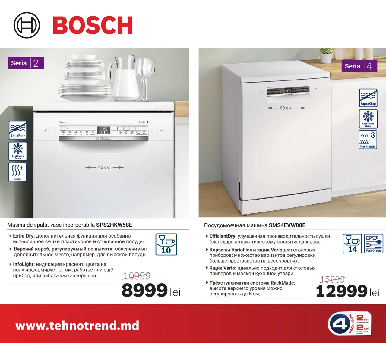Bosch Store: Последние осенние скидки до –5000 леев