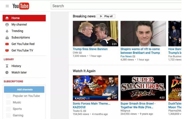 YouTube va avea secţiune „Breaking News”, rezervată ştirilor de interes general
