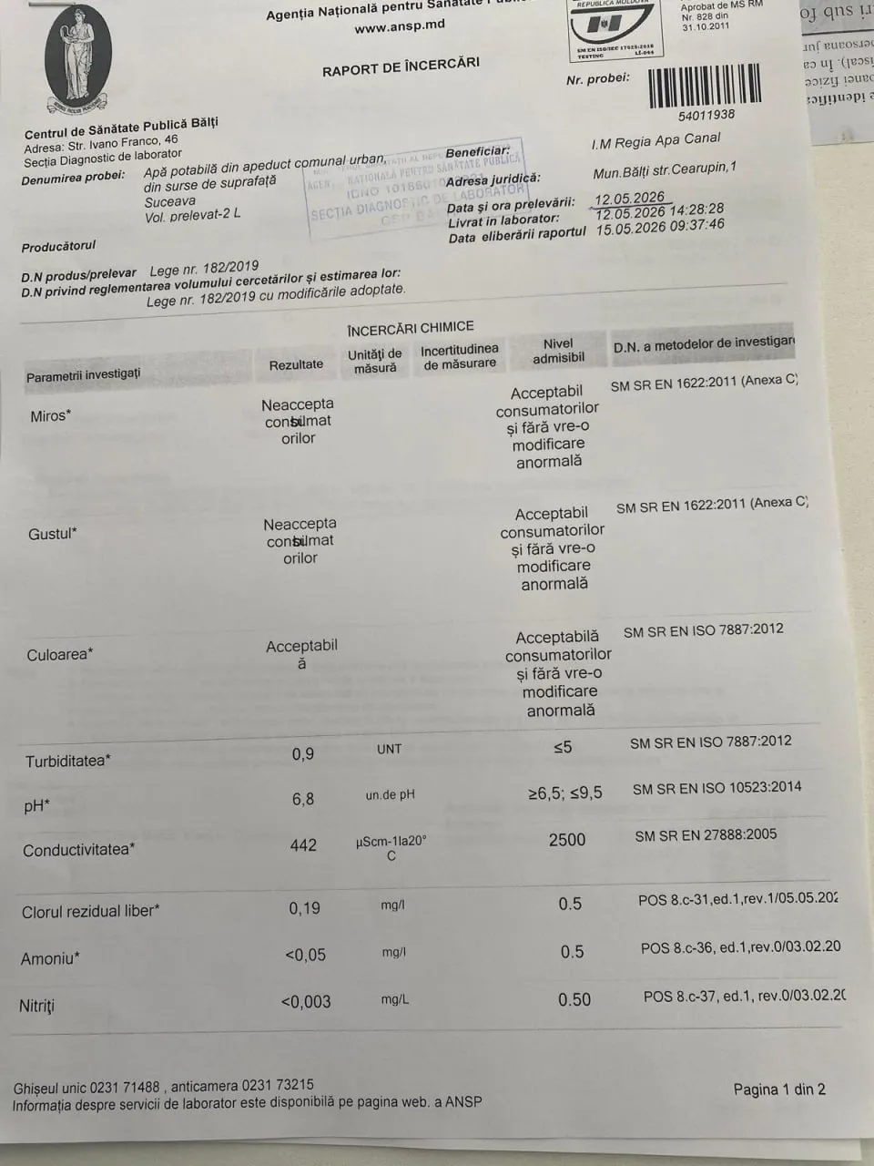 Бельчан предупреждают об опасности: водопроводная вода непригодна для питья