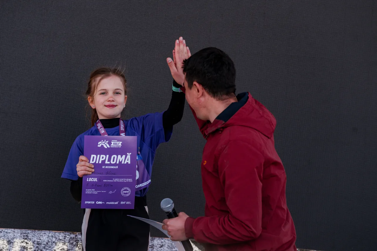 Kids Chisinau Half Marathon by OM открывает спортивный уикенд