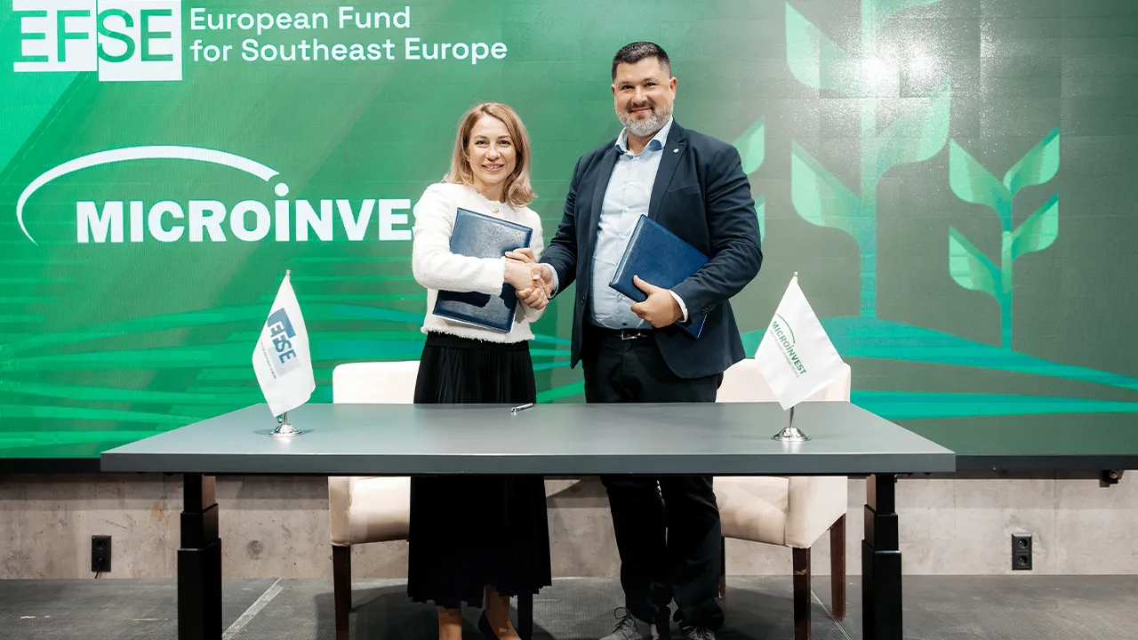 EFSE oferă Microinvest 10 milioane de euro pentru a sprijini dezvoltarea durabilă a agriculturii în Moldova