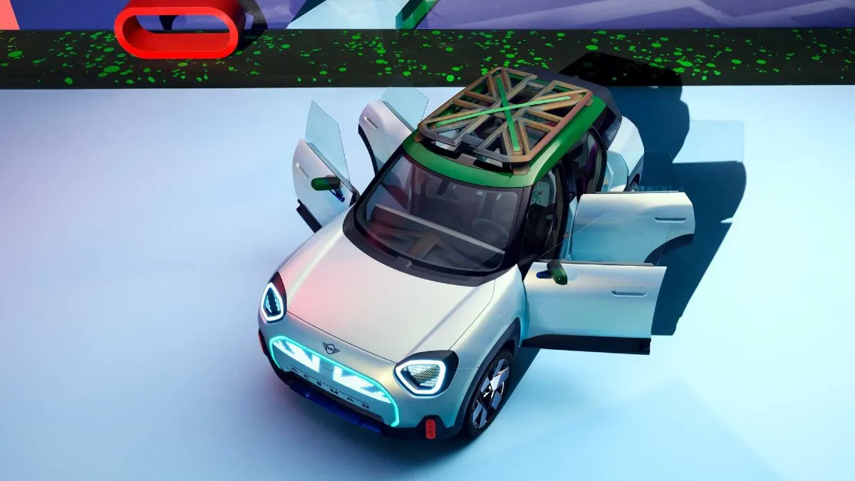 Mini показала концепт Aceman — свой первый электрический кроссовер
