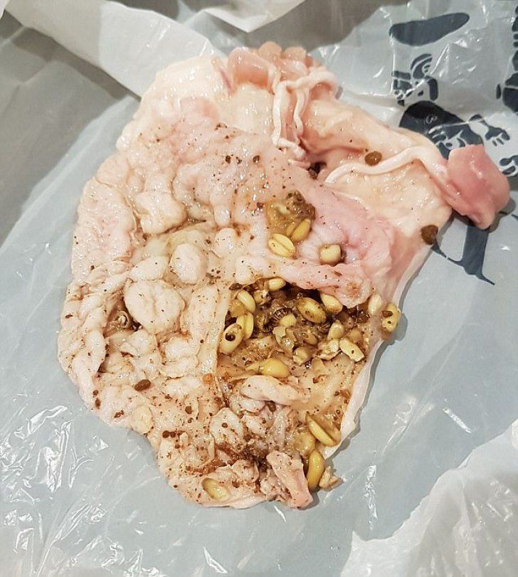 Imagini care-ţi taie pofta de mâncare! O femeie a cumpărat un pui cu viermi şi larve