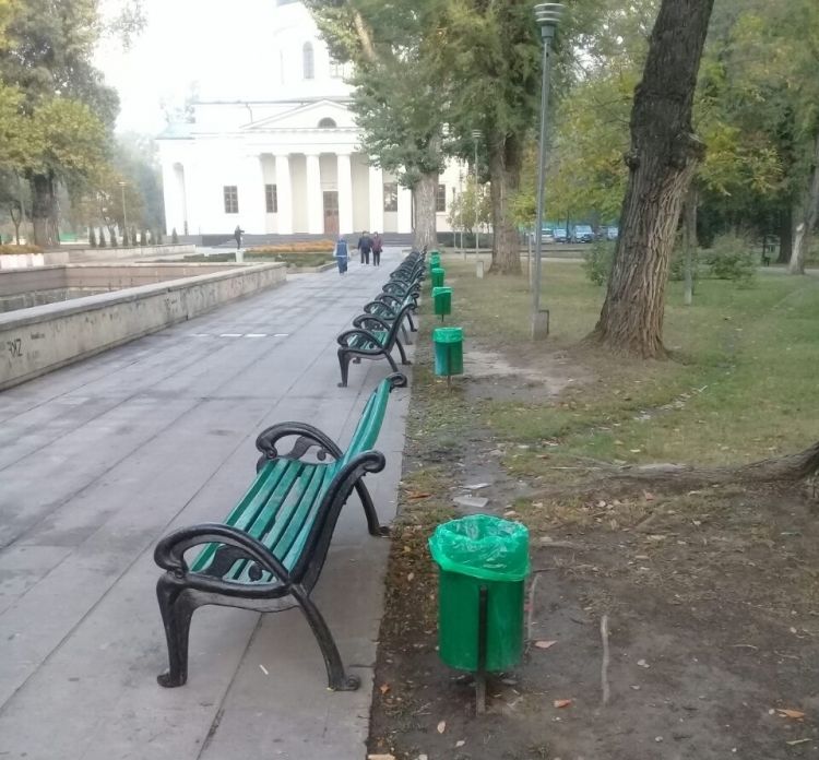 В День города в центре разместят дополнительные мусорные контейнеры