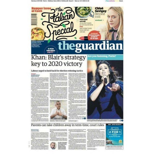 "Ты слышишь, Путин?": The Guardian вышла с Джамалой на обложке