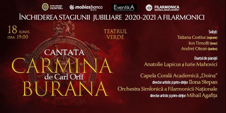 В Кишиневе прозвучит легендарная Carmina Burana