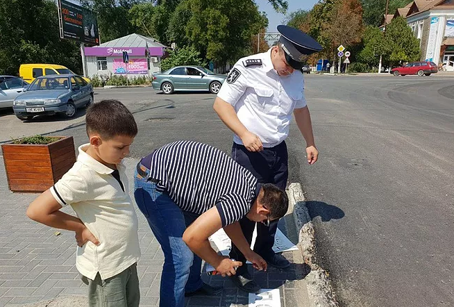 Вулканешты присоединились к акции, призывающей к безопасности на дороге