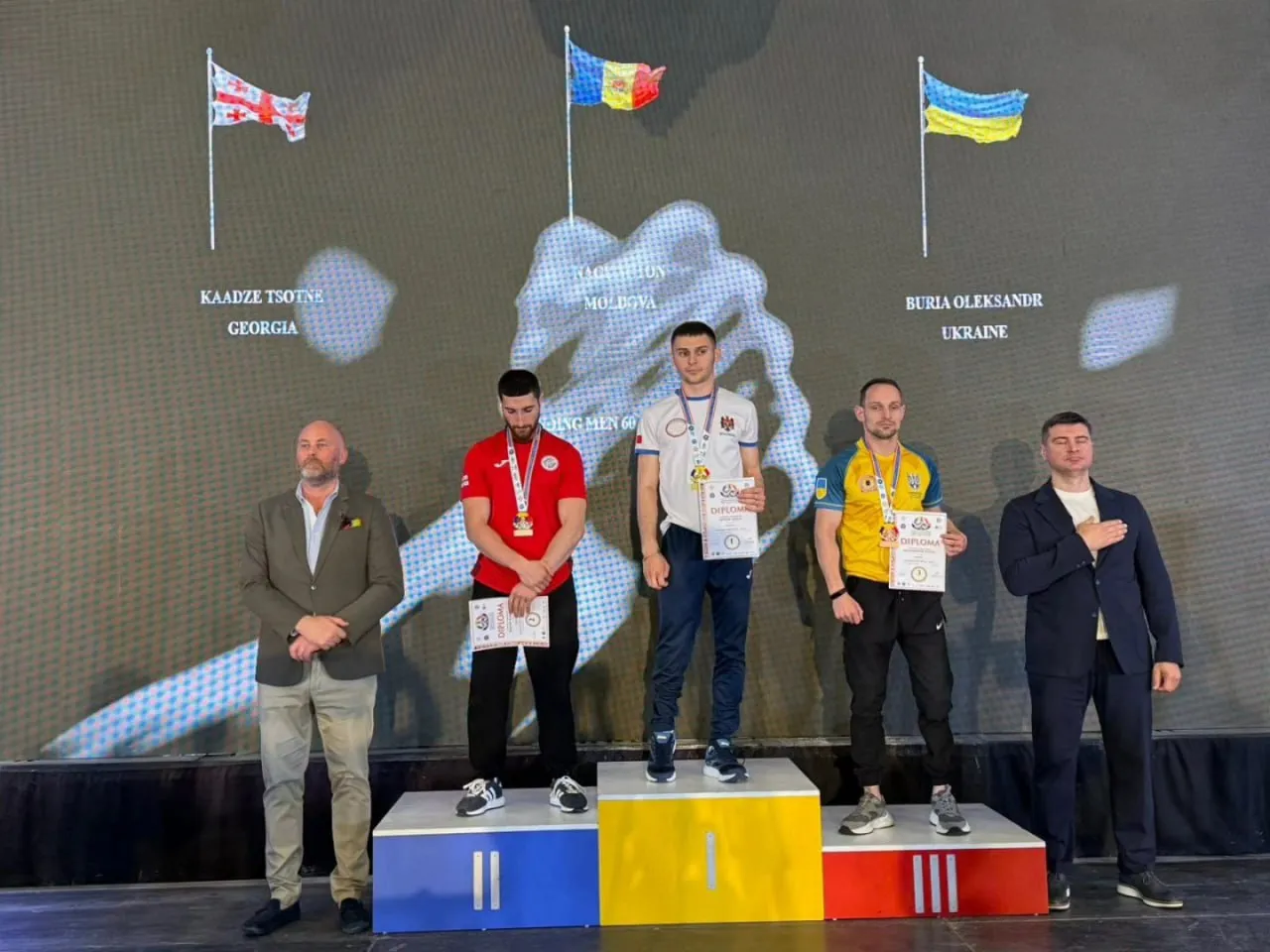 Lotul Moldovei a obținut 43 de medalii la Campionatul European de Armwrestling și Para-Armwrestling